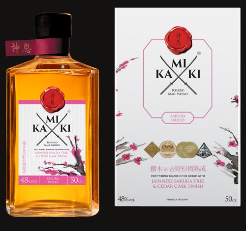 Photo of Kamiki Sakura Wood Whisky