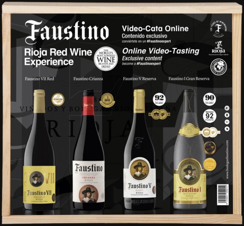 Photo of Faustino Red Wine Tasting Experience Cadeaupakket
