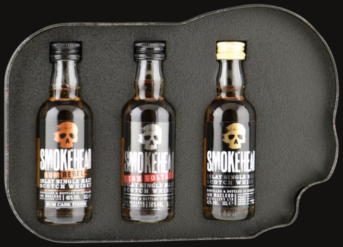Photo of Smokehead Miniaturen Cadeaupakket