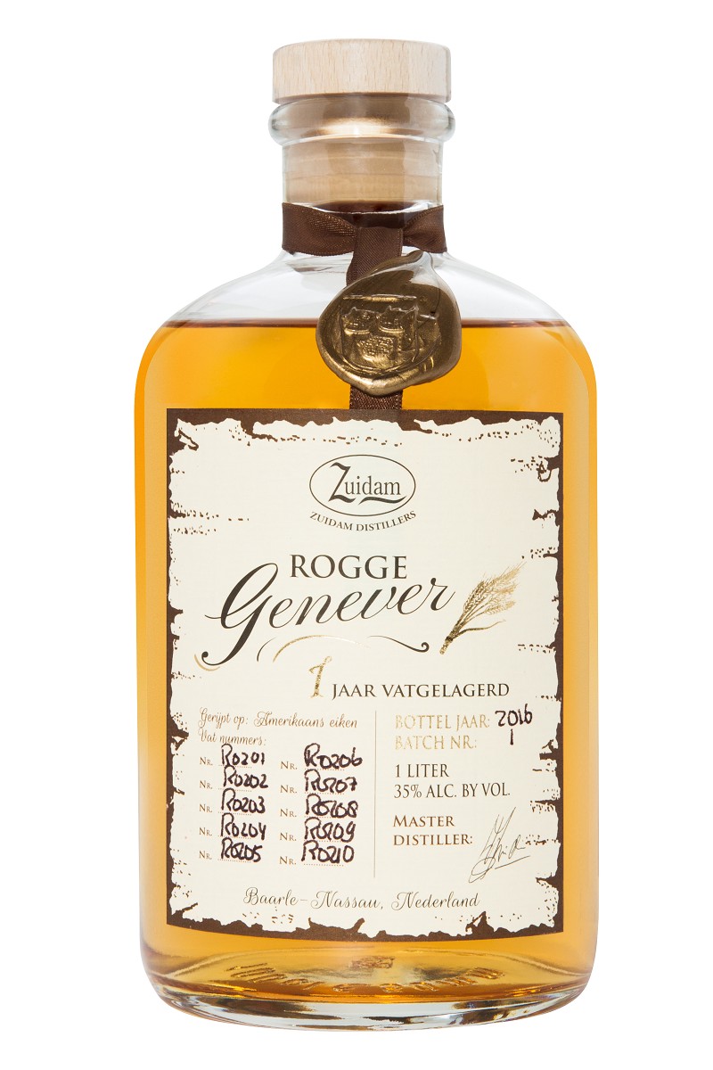 Photo of Zuidam Rogge Genever 1 jaar vatgelagerd