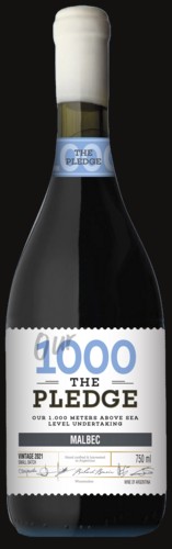 Photo of The Pledge Our 1000 Malbec