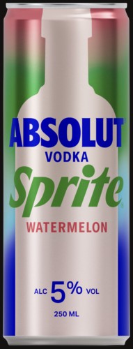 Photo of Absolut Vodka and Sprite Watermelon