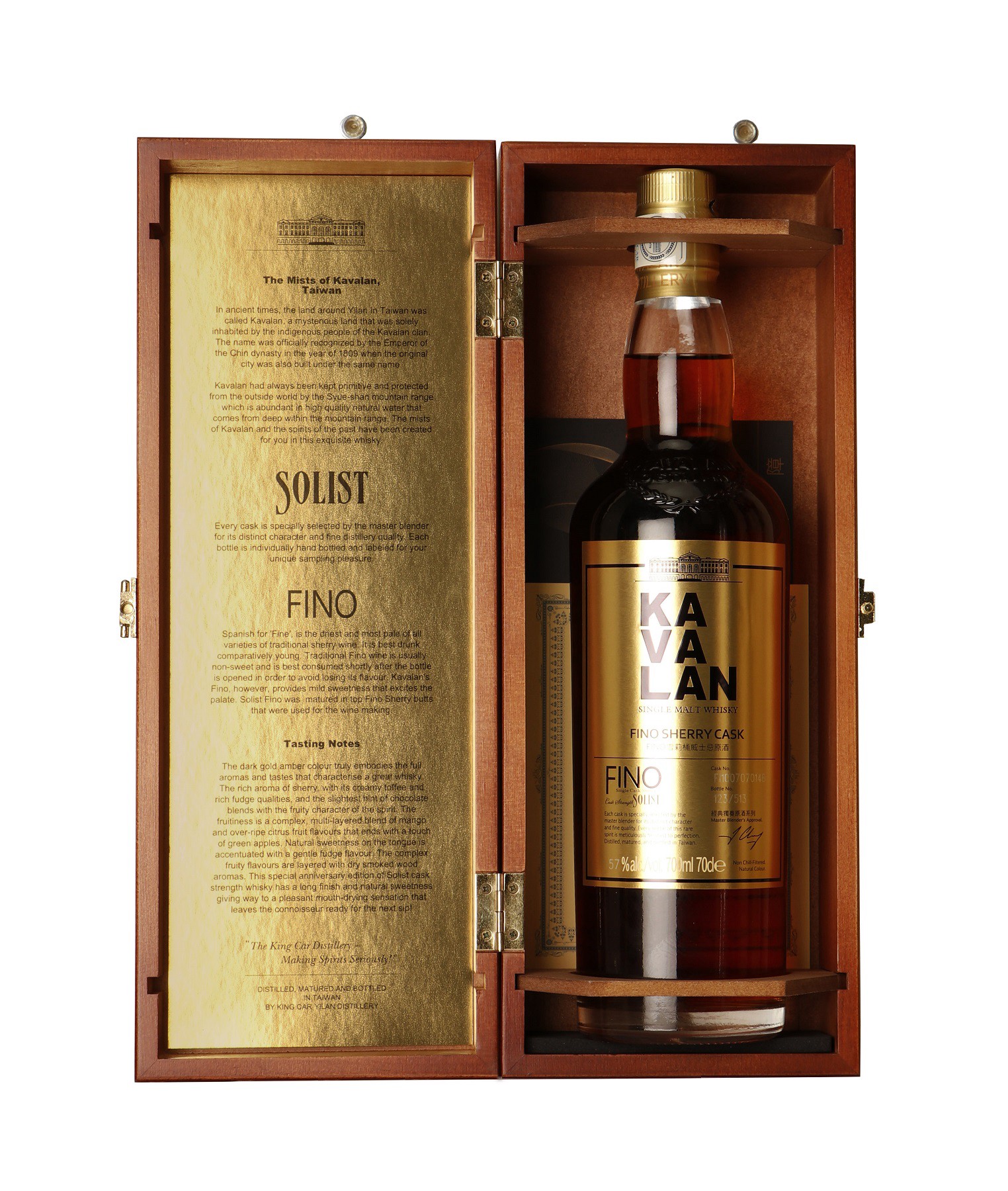 Photo of Kavalan Single Malt Fino Sherry Solist