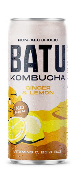 Photo of Batu Kombucha Ginger & Lemon