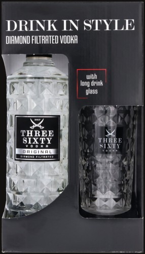 Photo of Three Sixty Vodka Cadeauverpakking