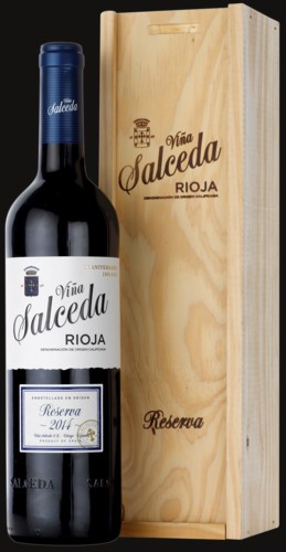 Photo of Viña Salceda Rioja Reserva Cadeauverpakking