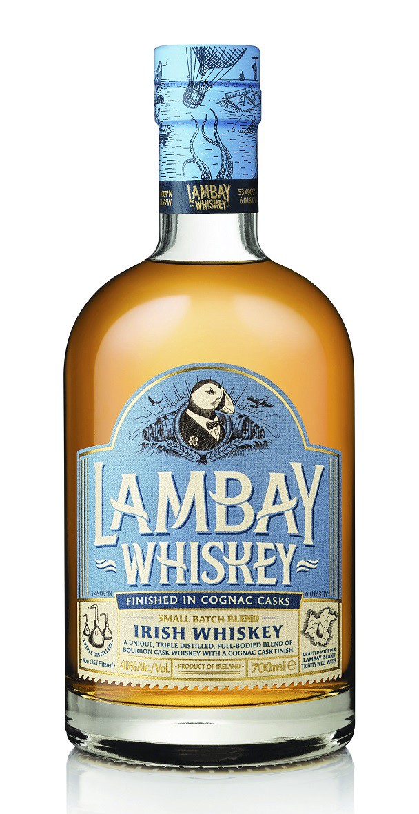 Photo of Lambay Small Batch Blend Camus Cognac Cask Finish