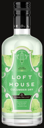 Photo of Loft House Gin Cucumber Dry Alcoholvrij