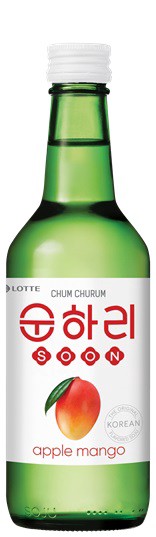Photo of Lotte Chilsung Soonhari Apple Mango Soju