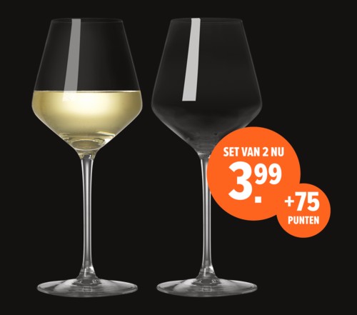 Photo of Chef & Sommelier Witte wijnglazen ( ) - set van 2