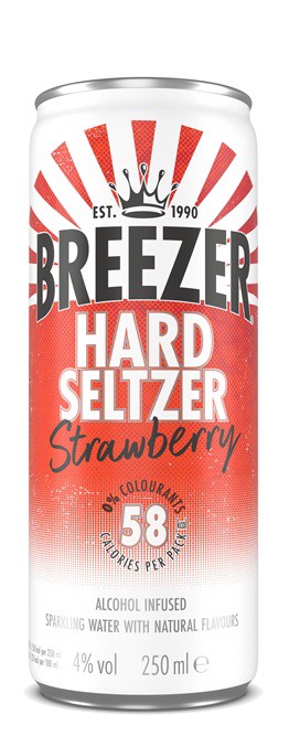 Photo of Breezer Hard Seltzer Strawberry