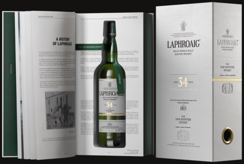 Photo of Laphroaig 34 years Ian Hunter 2022