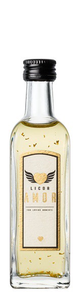 Photo of Licor Amor Vanille Likorette met bladgoud