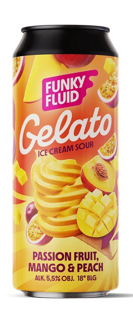 Photo of Funky Fluid Gelato: Passion Fruit, Mango & Peach