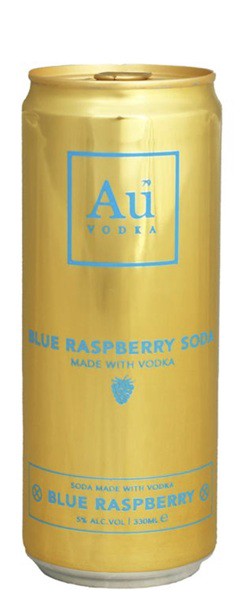 Photo of AU Vodka Blue Raspberry