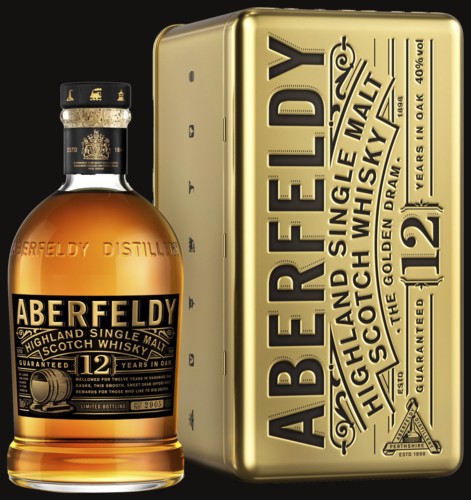 Photo of Aberfeldy 12 Years in Golden Box