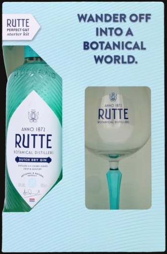 Photo of Rutte Dutch dry gin Cadeauverpakking