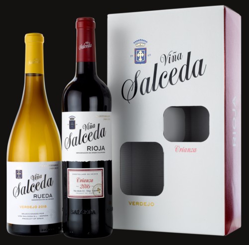 Photo of Viña Salceda Crianza & Verdejo Cadeaupakket