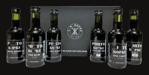 Photo of Kopke Port Miniaturen Cadeaupakket