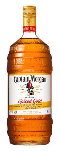 Photo of Captain Morgan Spiced Gold - Barrel Bottle