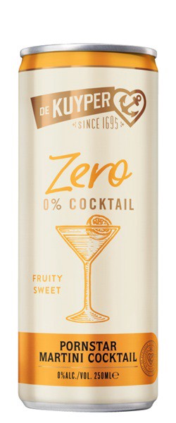 Photo of De Kuyper Pornstar Martini Zero Cocktail