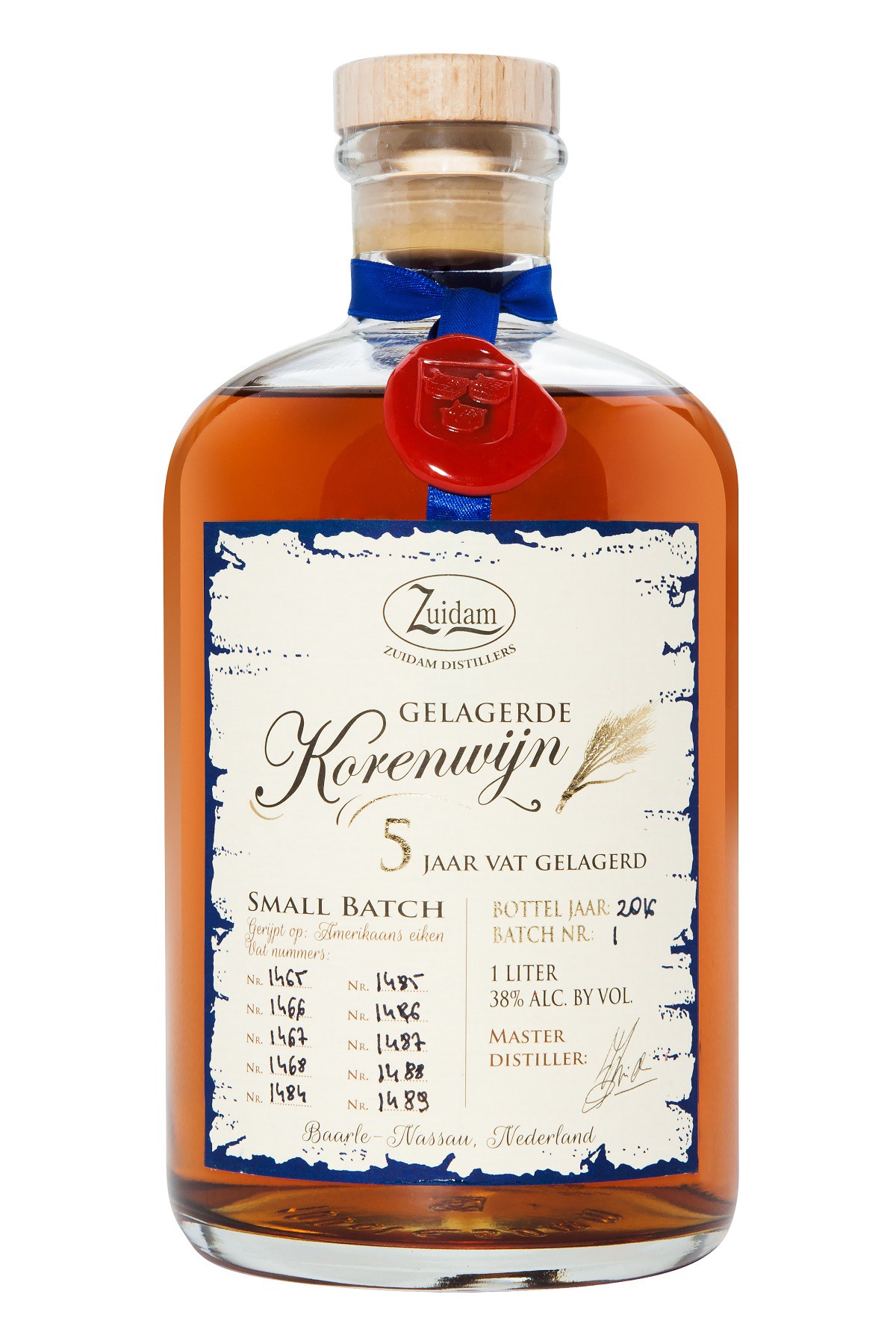 Photo of Zuidam 5 Jaar Small Batch Korenwijn