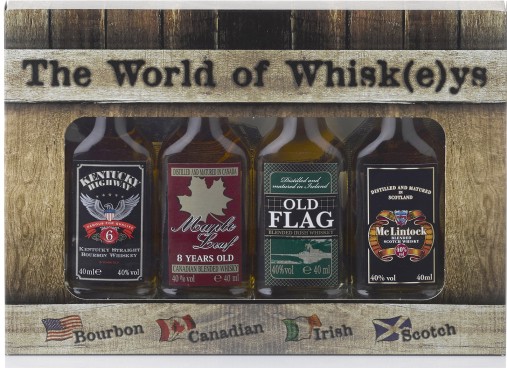 Photo of The World of Whiskey Set met 4 miniaturen