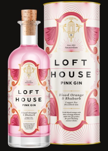 Photo of Loft House Pink Gin Rhubarb & Bloodorange