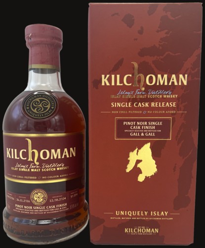 Photo of Kilchoman Gall & Gall SIngle Cask Pinot Noir