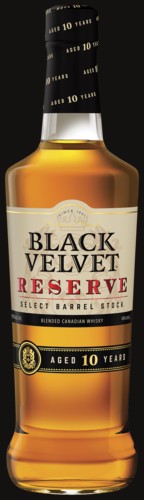 Photo of Black Velvet Canadian whisky 10 years